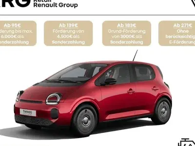 Neu Renault Twingo Evolution 60 kW (82 PS) 2026 Rot Kleinwagen