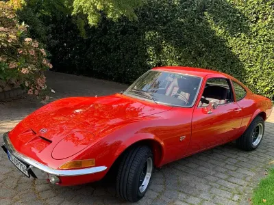 Gebraucht Opel GT 77 PS (56 kW) 1970 Rot Coupé