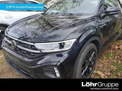 Gebraucht VW T-Roc Cabriolet R-line 150 PS (110 kW) 2023 Schwarz Cabrio