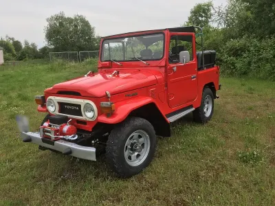 Brugt Toyota FJ 135 HK (99 kW) 1977 Rød Cabriolet