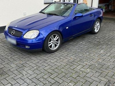 Gebraucht Mercedes SLK200 136 PS (100 kW) 1999 Blau Cabrio