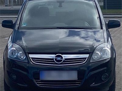 Gebraucht Opel Zafira 125 PS (91 kW) 2011 Schwarz Van / Kleinbus
