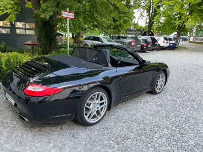 Occasion Porsche 997 Chrono 345 PK (253 kW) 2008 Zwart Cabriolet