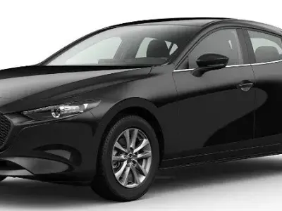 Neu Mazda 3 Prime-Line 140 PS (102 kW) 2025 Jet black Limousine
