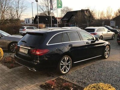 Usata Mercedes C220 Avantgarde 194 CV (142 kW) 2019 Blu Station wagon