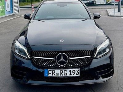 Usata Mercedes C220 AMG line 194 CV (142 kW) 2019 Nero Berlina