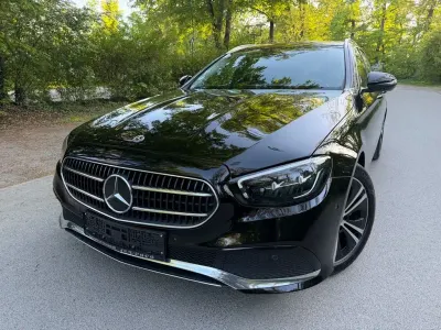 Brugt Mercedes E220 194 HK (142 kW) 2021 Sort Sedan