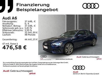 Blau Gebraucht 2022 Audi A6 Sport Limousine | 37.448 € (Superpreis)
