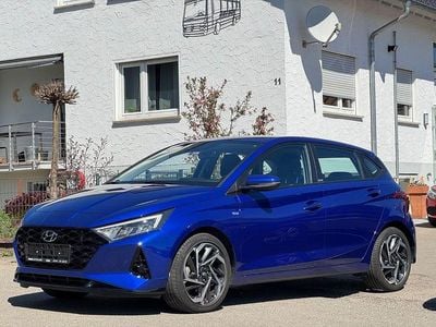 Gebraucht Hyundai i20 Intro Edition 101 PS (74 kW) 2021 Blau Kleinwagen
