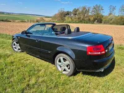 Gebraucht Audi A4 Cabriolet S-Line 163 PS (119 kW) 2008 Schwarz Cabrio
