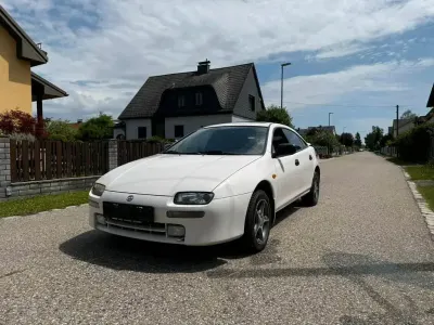 Gebraucht Mazda 323F 114 PS (83 kW) 1995 Weiß Limousine