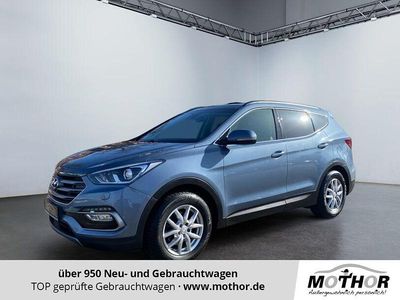 Usata Hyundai Santa Fe Premium 200 CV (147 kW) 2018 Blu SUV