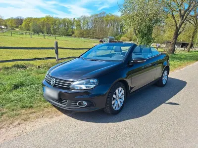 Gebraucht VW Eos 122 PS (89 kW) 2012 Schwarz Cabrio