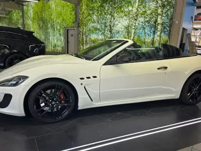 Brugt Maserati GranCabrio 460 HK (338 kW) 2015 Hvid Cabriolet