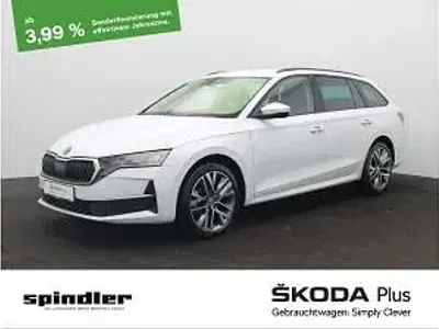 Gebraucht Skoda Octavia Selection 150 PS (110 kW) 2024 Moonweiß perleffekt Kombi
