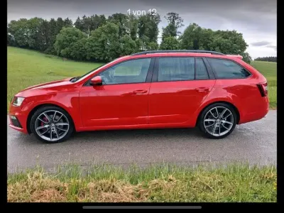 Gebraucht Skoda Octavia RS 184 PS (135 kW) 2017 Rot Kombi