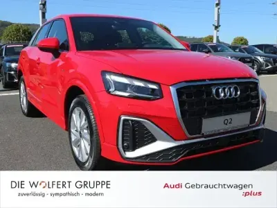 Używany Audi Q2 S-Line 150 KM (110 kW) 2023 Czerwony SUV