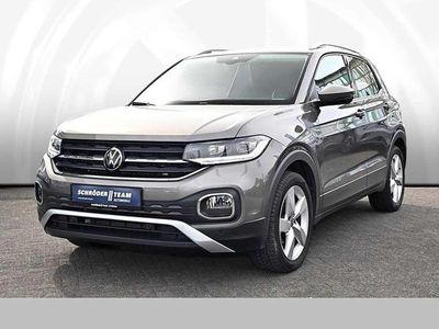 Gebraucht VW T-Cross Style 150 PS (110 kW) 2020 Limestone grey metallic SUV