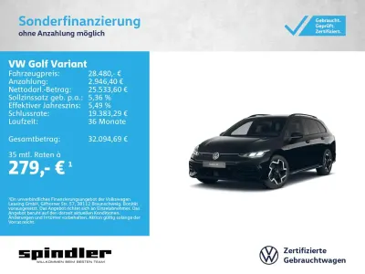 Gebraucht VW Golf VIII R-line 150 PS (110 kW) 2025 Grenadillschwarz metallic Kombi
