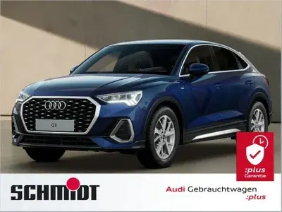 Gebraucht Audi Q3 Sportback S-Line 150 PS (110 kW) 2025 Blau SUV