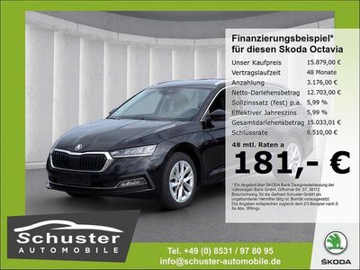Gebraucht Skoda Octavia First Edition 150 PS (110 kW) 2021 Schwarz Kombi