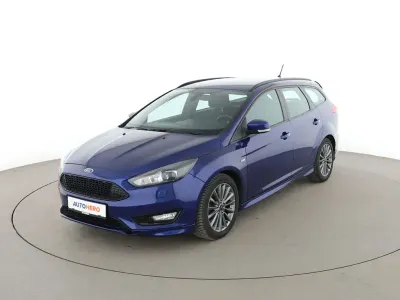 Brugt Ford Focus ST-Line 150 HK (110 kW) 2018 Blå Stationcar