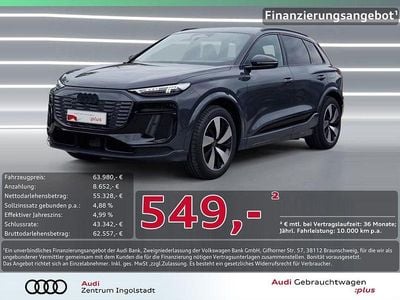 Gebraucht Audi Q6 e-tron Ambiente 284 kW (387 PS) 2024 Magnetgrau SUV