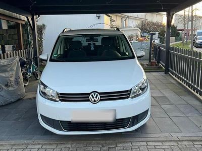 Gebraucht VW Touran 105 PS (77 kW) 2015 Weiß Van / Kleinbus