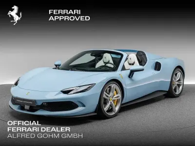 Gebraucht Ferrari 296 825 PS (606 kW) 2024 Blau Cabrio