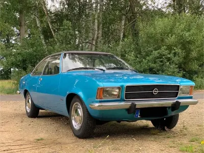 Gebraucht Opel Rekord 75 PS (55 kW) 1975 Blau Coupé