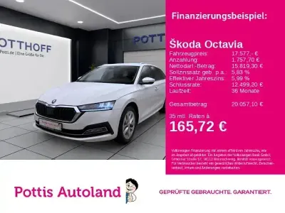 Gebraucht Skoda Octavia Style 116 PS (85 kW) 2023 Candyweiss Kombi