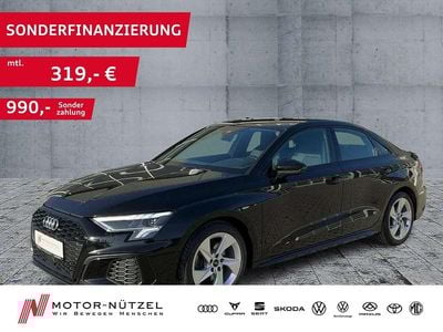 Gebraucht Audi A3 S-Line 150 PS (110 kW) 2021 Mythosschwarz metallic Limousine