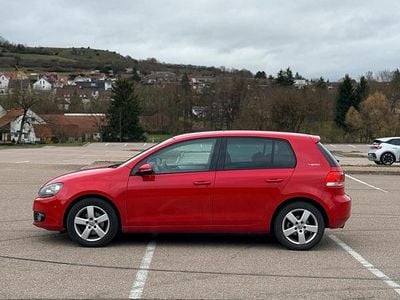 Brugt VW Golf VI 122 HK (89 kW) 2010 Rød Hatchback