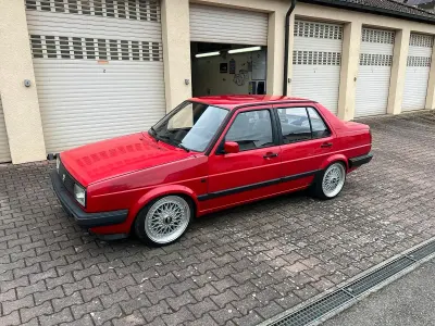 Gebraucht VW Jetta 100 PS (73 kW) 1989 Rot Limousine