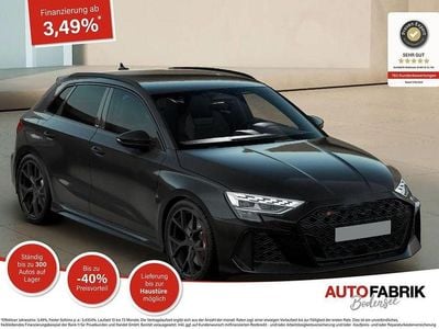 Neu Audi RS3 Sportback Ambiente 400 PS (294 kW) 2025 Mythosschwarz metallic Kleinwagen