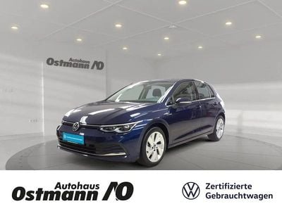 Gebraucht VW Golf VIII Style 131 PS (96 kW) 2020 Atlantic blue metallic Limousine
