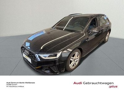 Gebraucht Audi A4 S-Line 205 PS (150 kW) 2023 Mythosschwarz metallic Kombi