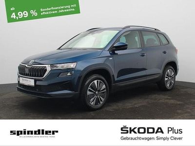 Gebraucht Skoda Karoq Tour 150 PS (110 kW) 2022 Lavablau metallic SUV