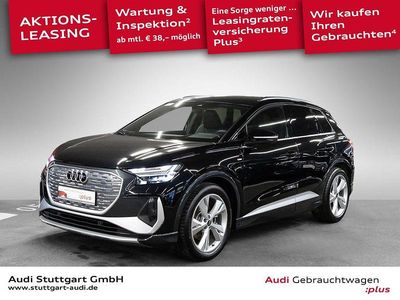 Gebraucht Audi Q4 e-tron Sport 125 kW (170 PS) 2025 Mythosschwarz metallic SUV