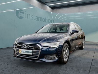 gebraucht Audi A6 Avant 40TDI sport /LED/Leder/AHK/ACC/Navi+