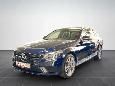 Gebraucht Mercedes C300e 306 PS (225 kW) 2021 Blau Kombi
