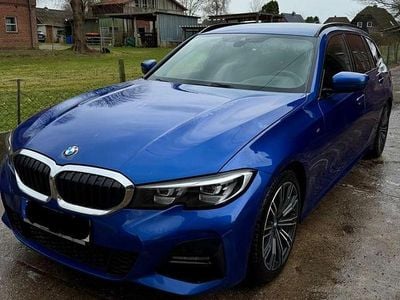 Usata BMW 320 M Sport 190 CV (139 kW) 2021 Blu Station wagon