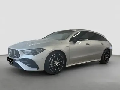 Gebraucht Mercedes CLA35 AMG Shooting Brake AMG 306 PS (225 kW) 2024 Iridiumsilber (metallic) Kombi