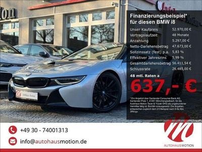 Gebraucht BMW i8 Sport Line 362 PS (266 kW) 2015 Silber ( folie ) Coupé