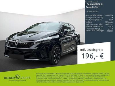 Blackpearl schwarz Gebraucht 2025 Renault Clio V Techno Kleinwagen | 17.880 € (Fairer Preis)