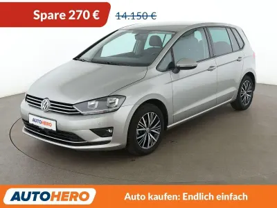 Gebraucht VW Golf Sportsvan Allstar 125 PS (91 kW) 2016 Grau Van / Kleinbus