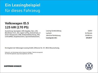 Usata VW ID.5 Pure 125 kW (170 CV) 2025 Nero SUV