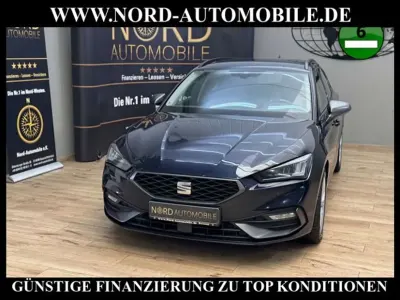 Używany Seat Leon FR-Line 150 KM (110 kW) 2022 Niebieski Kombi