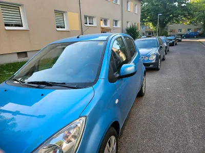 Gebraucht Opel Agila 2008 Blau Kleinwagen