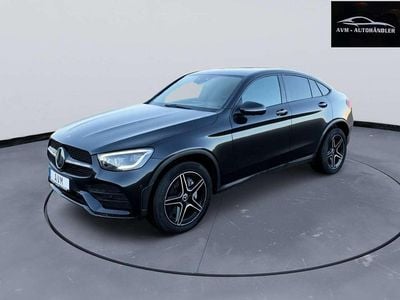 Gebraucht Mercedes GLC220 AMG line 194 PS (142 kW) 2019 Obsidianschwarz Coupé